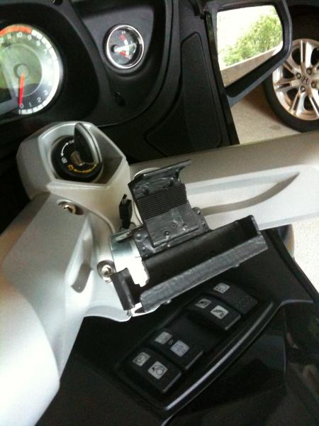 Custom GPS mount for my Garmin Nuvi 255w.