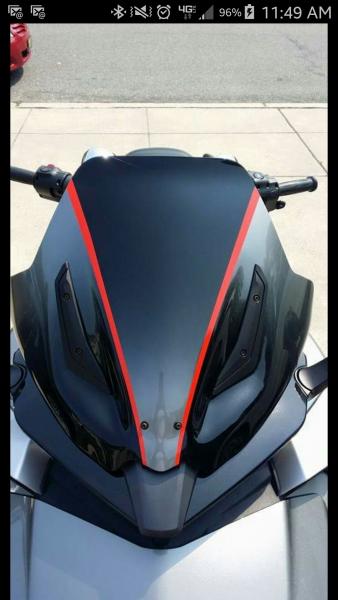 CUSTOM PAINTED WINDSCREEN BY
XTREMEKREATIONS.COM.