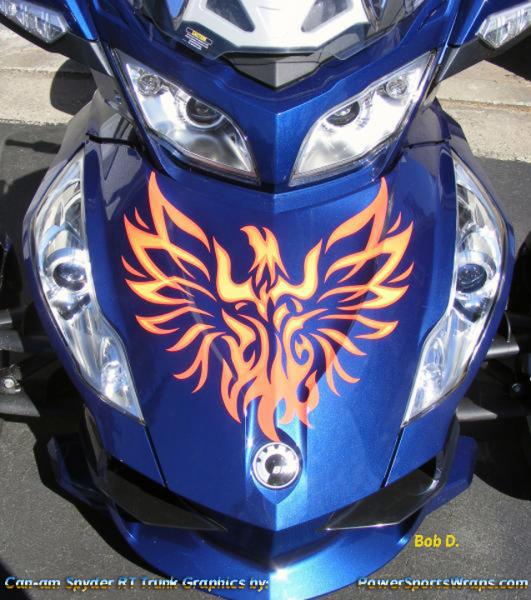 Custom RT Trunk Graphic 2- Print cut a great color combo for a number of different colors.