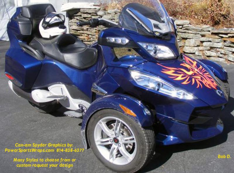 Custom RT Trunk Graphic 3- Accent your frunk by adding a graphic design.  Removable, repairable, replaceable vinyl is a win, win alternative for any S