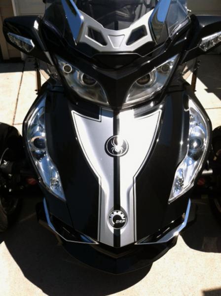 Custom RT trunk insert- Silver Metallic