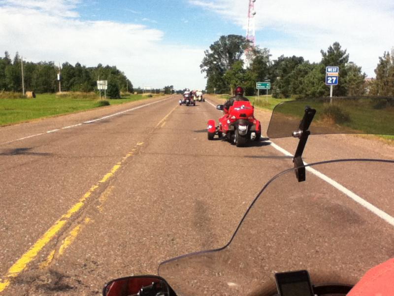 Cutting across on Hwy27 to Isle.