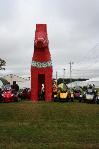 Dala Horse in Mora, MN