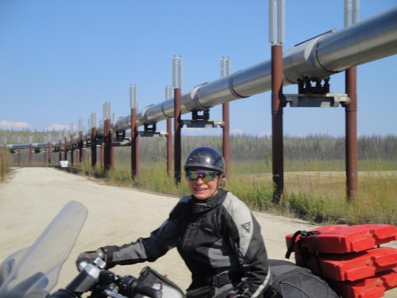 Dalton Highway, Alaska - following the pipeline.