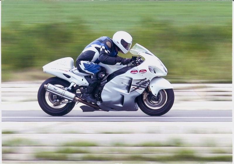 Darrell at 180 mph