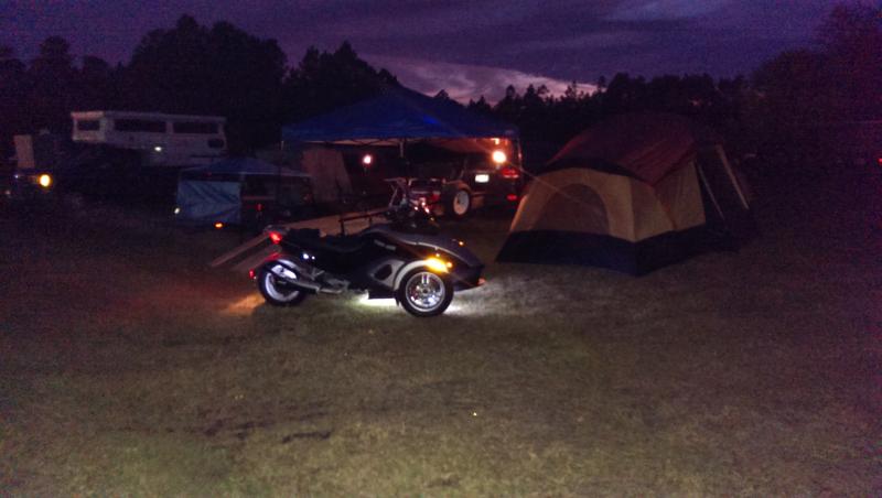 Daytona Bike Week - 2014 Camping at The Cabagepatch