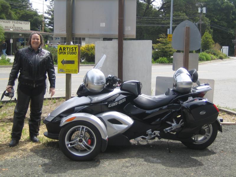 Debbie at Alice's Restaurant