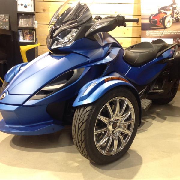 Denise's ST in the showroom