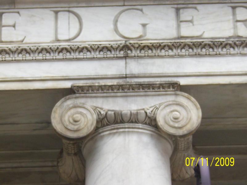 Designs on building.  Phili, PA