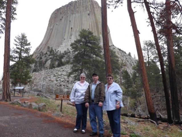 Devils Tower Wyoming 5/2014
Linda, Brother and Sister in Law