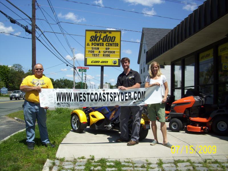 Don and the dealers in Easton, MA.