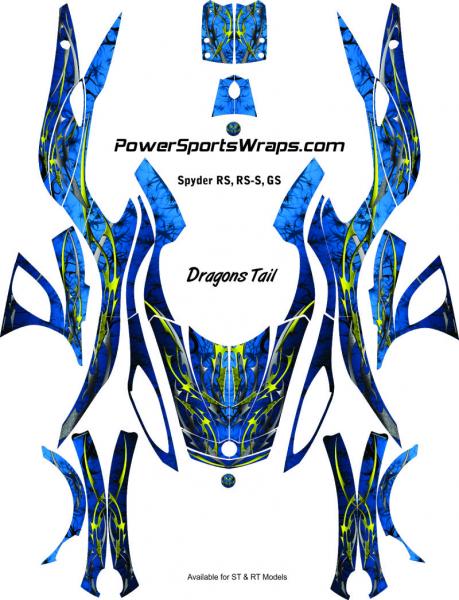 Dragons tail Spyder RS, GS, RS-S full kit. This kit available for ST and RT models too. 814-838-6377