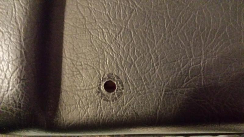 Drilled for lower rear bracket. Use 3/4" spacer between bag and bracket.