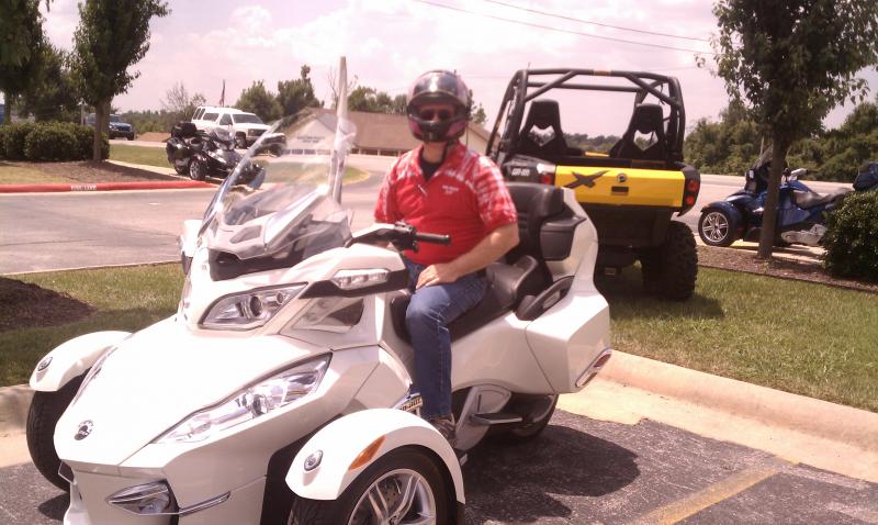 Driving it off the lot