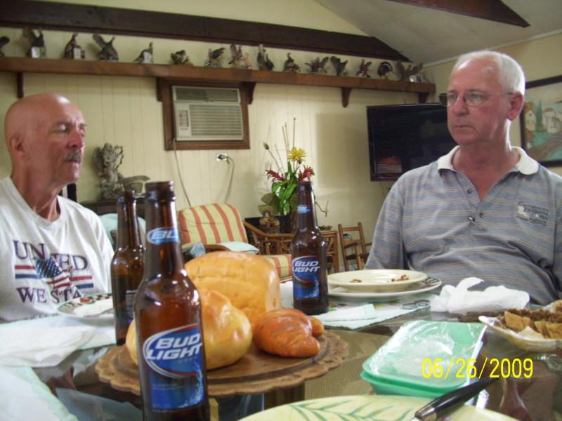 Dudley and Roland, graduated in class of 1962, Kaplan, LA