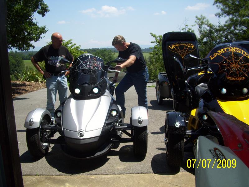 Dudley and Ron comparing.