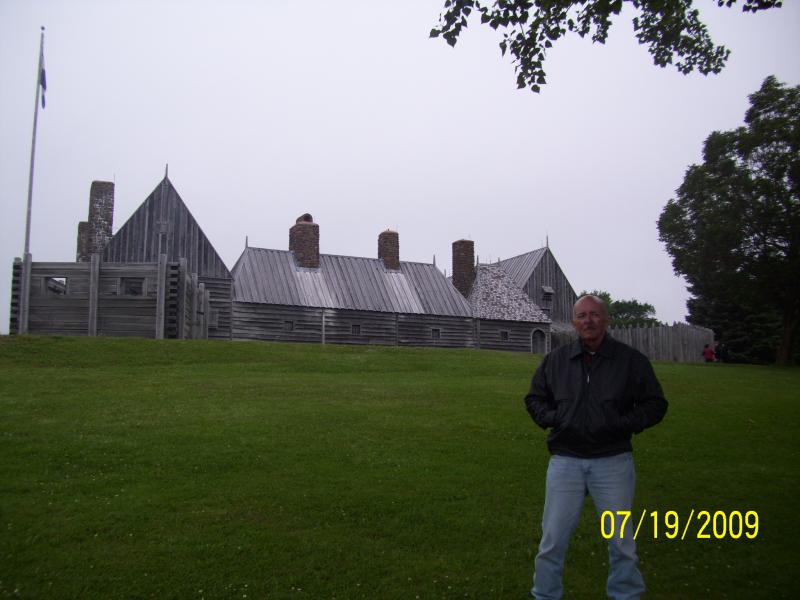 Dudley at L'Habitation.