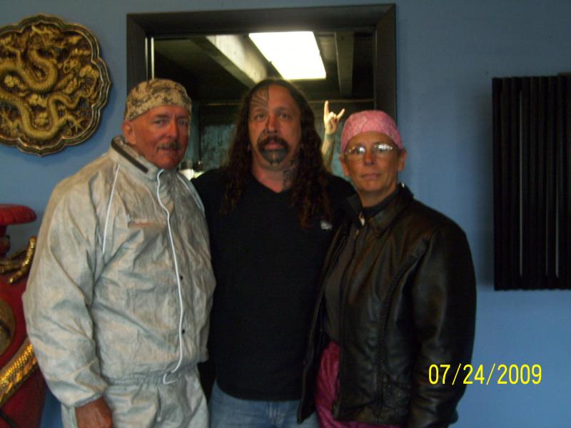 Dudley, Jamie, and me but who is the arm?