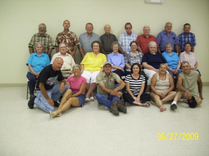 Dudley's 1st cousins and spouses, Family Reunion, Lake Arthur, LA, June 27th, 2009.