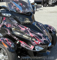 Dueling flames tribal RT graphics