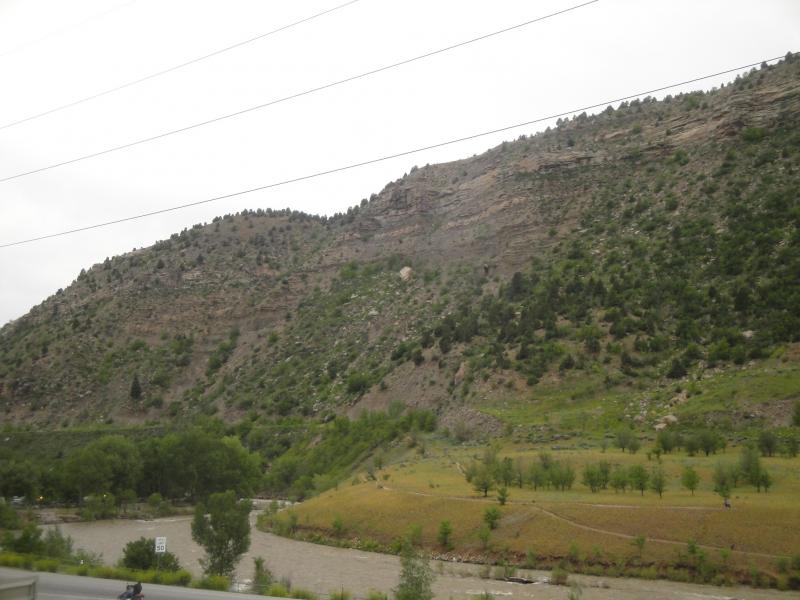 Durango, Colorado - Looking out my back door.