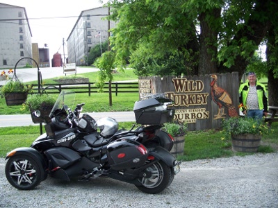 Ed at Wild Turkey distillery