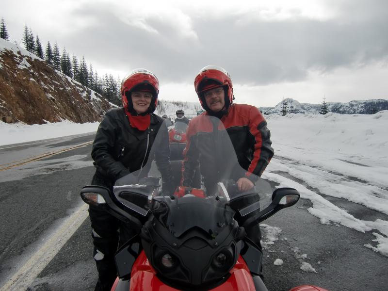 End of Winter Ride to Mt St Helens 3/20/11