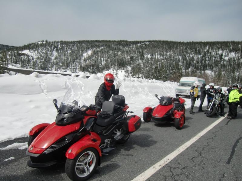 End of Winter Ride to Mt St Helens, in Washington State 3/20/11