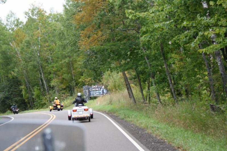 Entering Jay Cooke State Park
"Big Arm" Larry, Robin