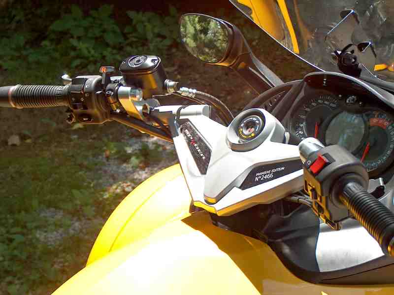 ESI/NMN 3" Risers plus BRP 1" riser from right rear.