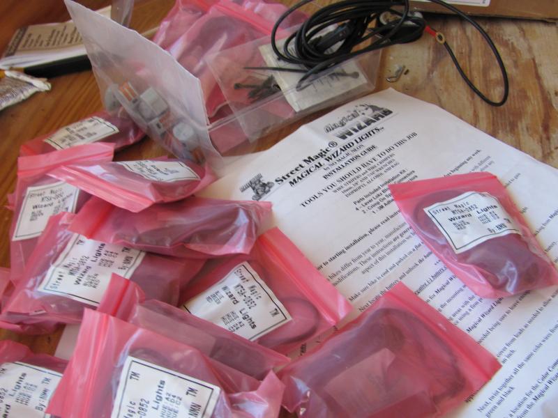 ESI Wizard Lights (24) still working on them!