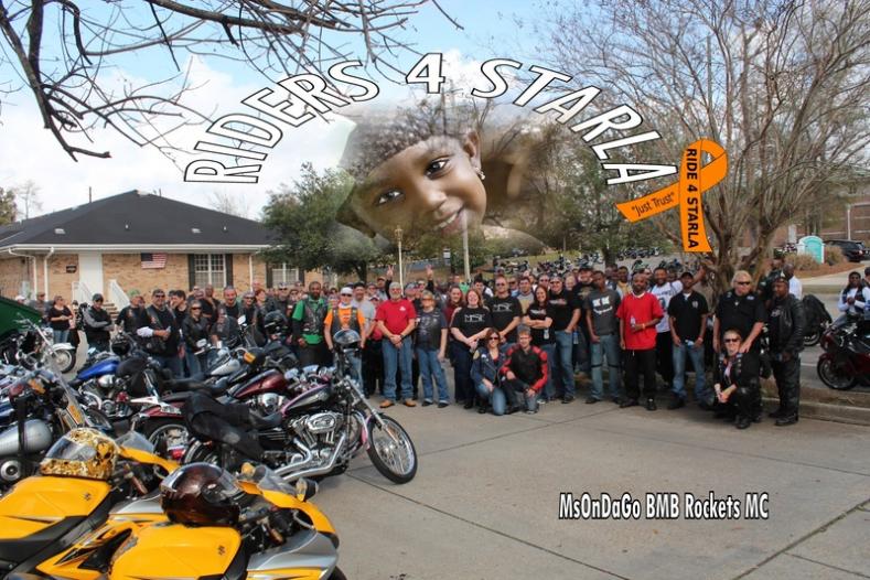 Event I organized for child with cancer Starla