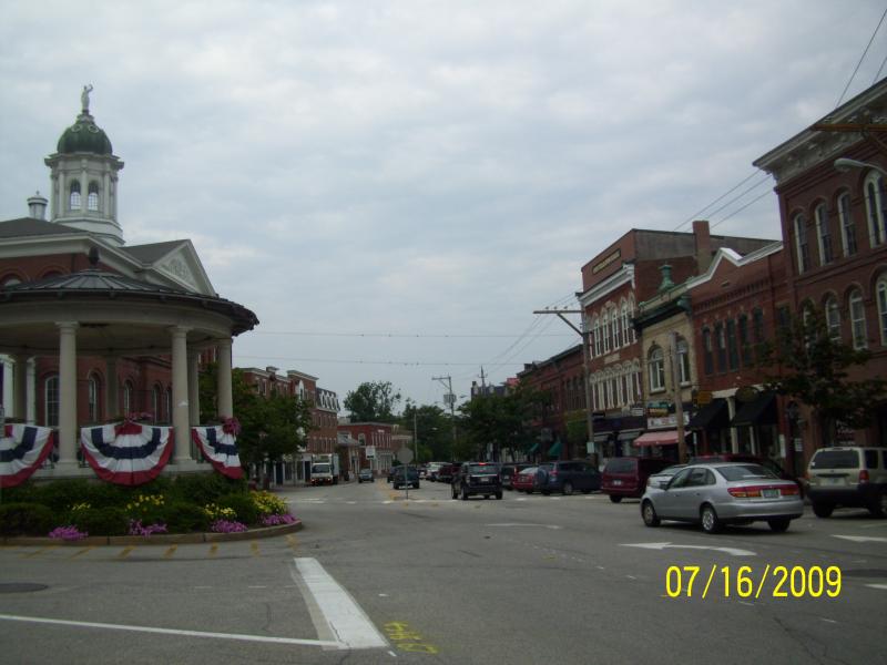 Exeter, NH. I enjoy Americana and older looking buildings.