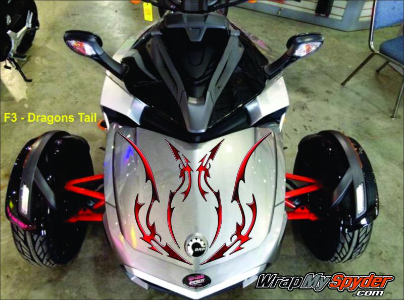 F3 Dragons Tail graphics kit
