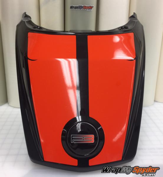 F3 T L Le Mans tail stripe can am red