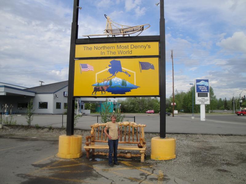 Fairbanks, Alaska - Northern most Denny's in the world!