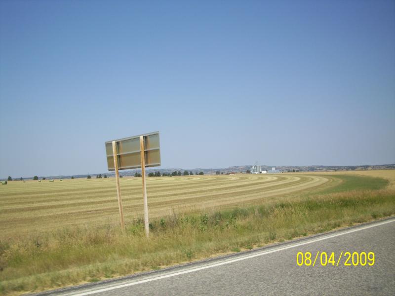 Farming in Montana.