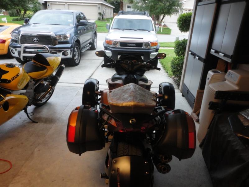 Finished prototypes on bike 002