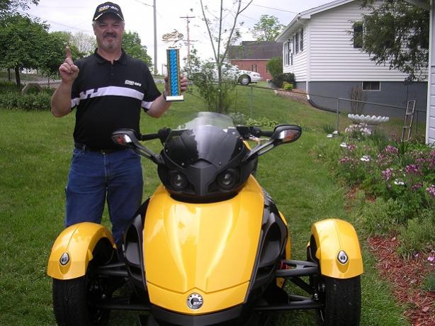 First Bike Show 1st place tophy 5 29 08