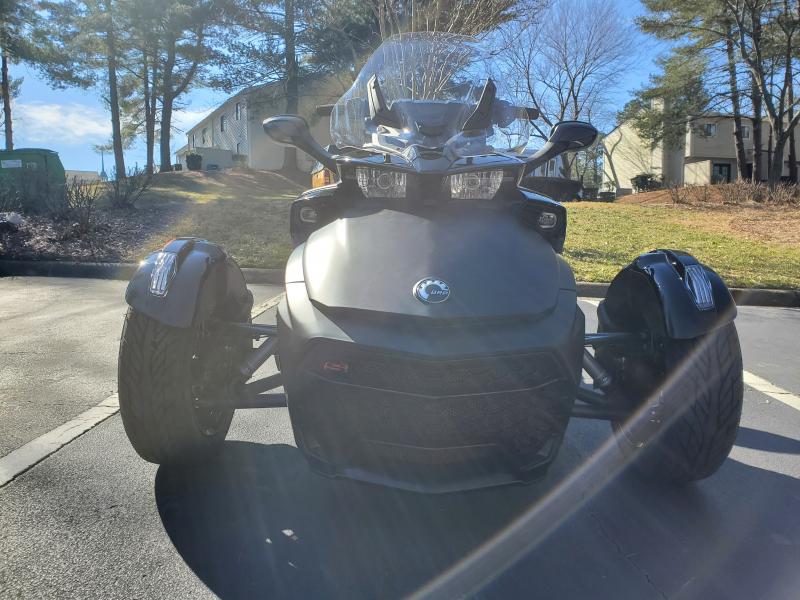 first can am spyder loving it...