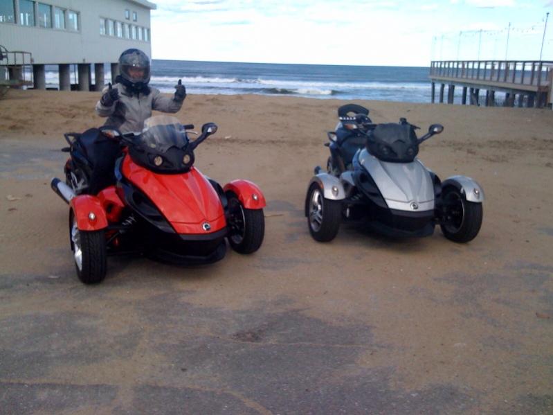 first day out for beach pizza