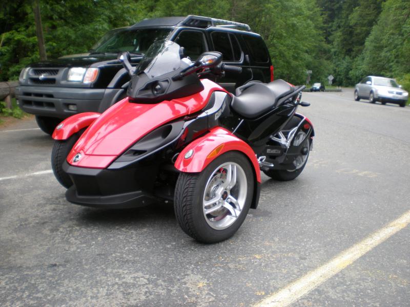 First Ride to Snoqualmie Falls, WA