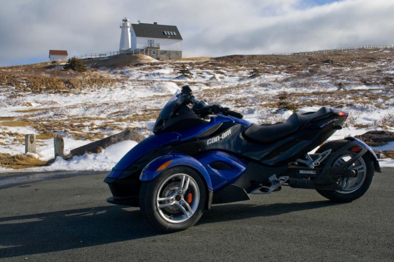 FirstRealSpyderRide Feb 2010 8 - Cape Spear, Newfoundland.