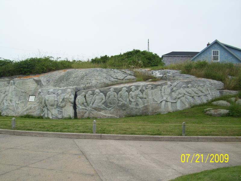 Fisherman's memorial.