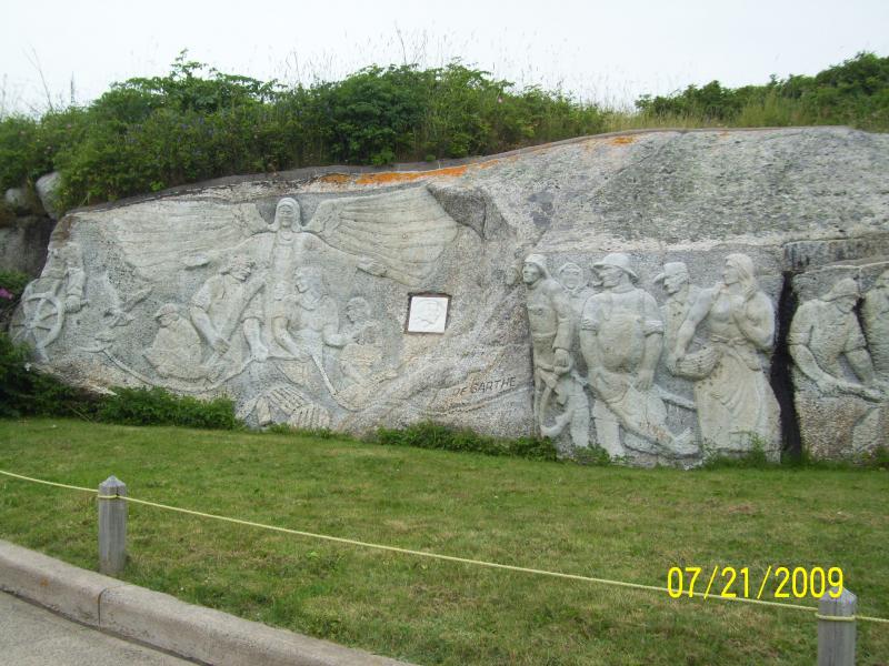 Fisherman's memorial.