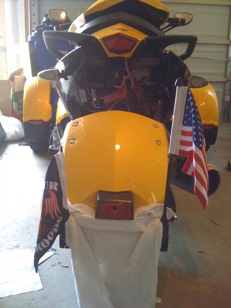 Flag mount height comparison