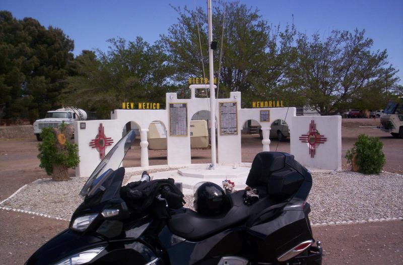 Flags across america 010 Viet Nam Memorial, Vado NM