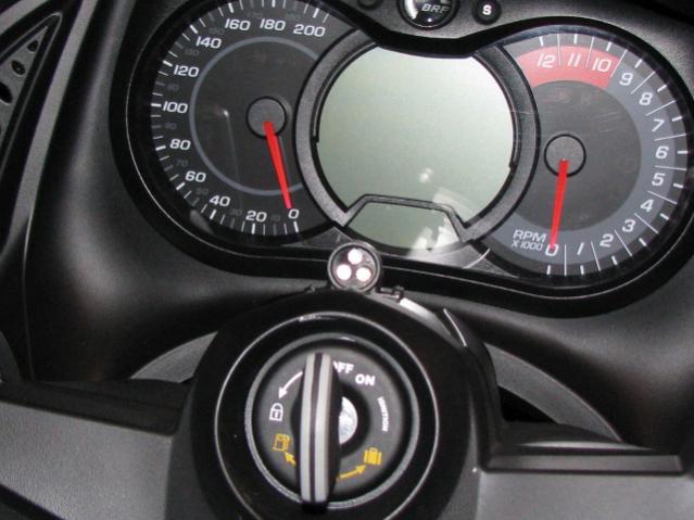 flashing LED for warning, plus wireless speaker in helmet