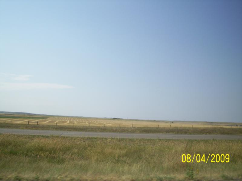 Flatlands in Montana.