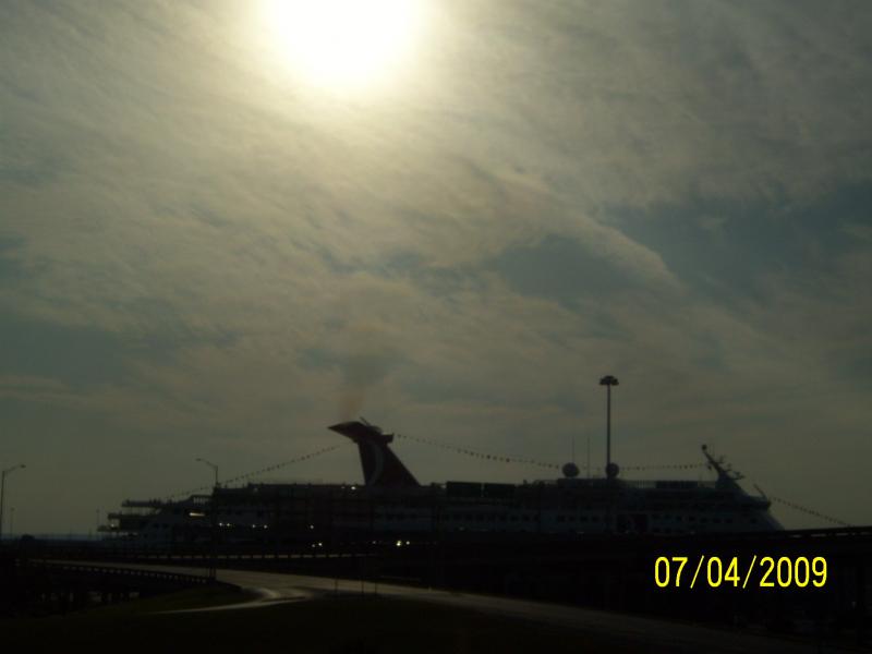 Florida; ship I caught on the fly.